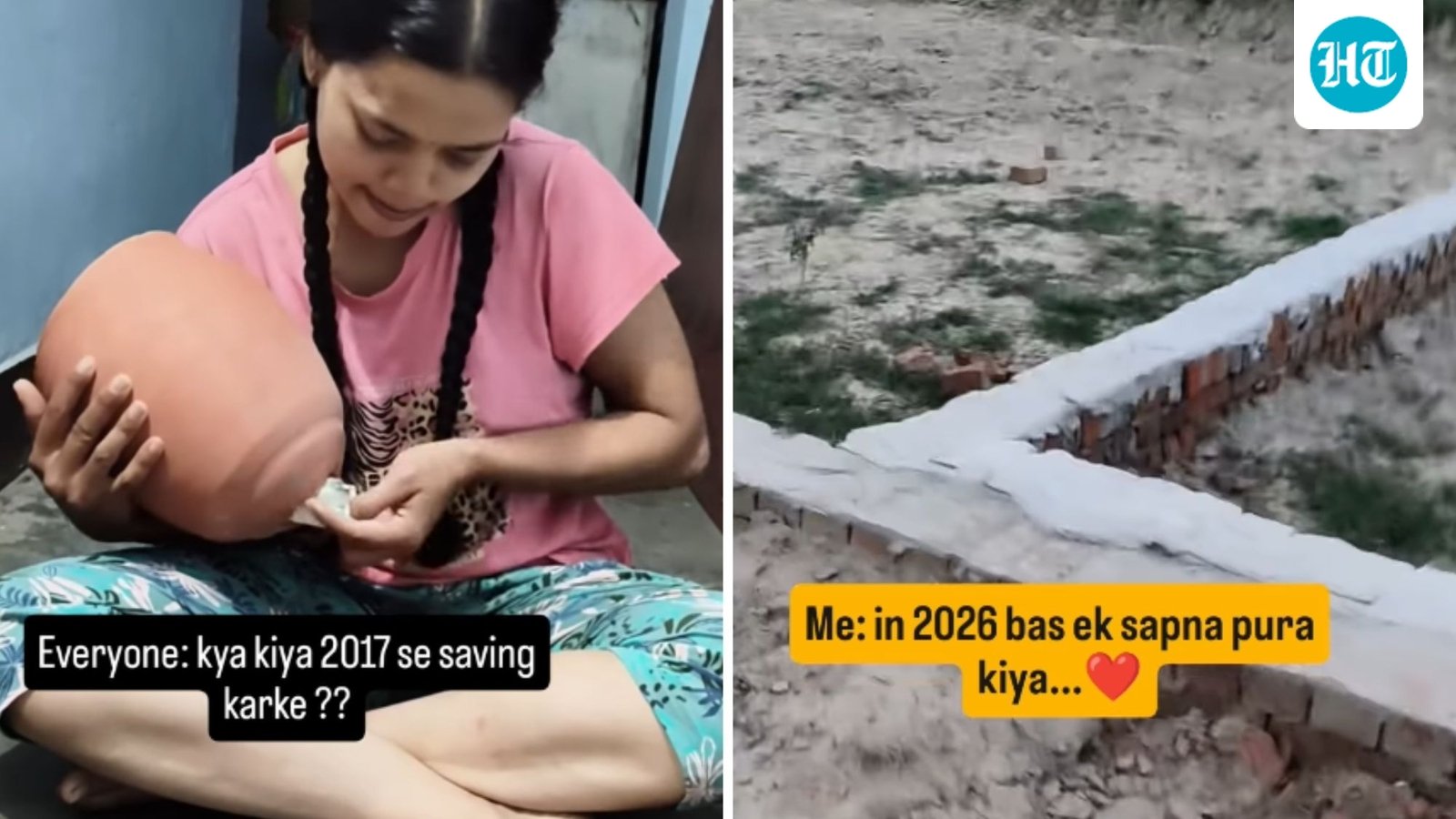 Gen Z saves money in gullak for 9 years, uses it to buy a piece of land: ‘Khud ke liye ek ghar sajau’