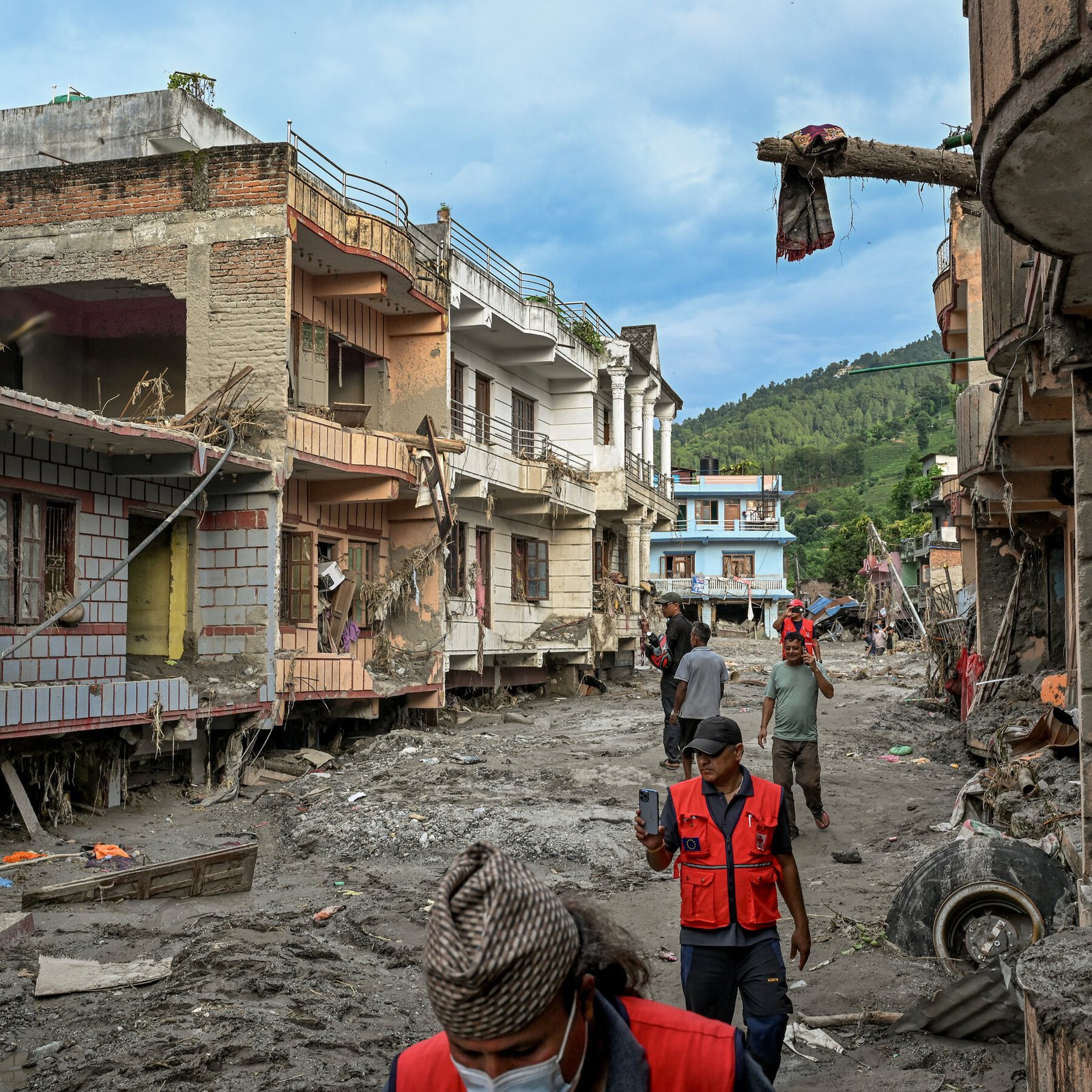 Nepal’s Flood Relief Workers Feel the Pain of Trump’s Cuts to U.S.A.I.D.