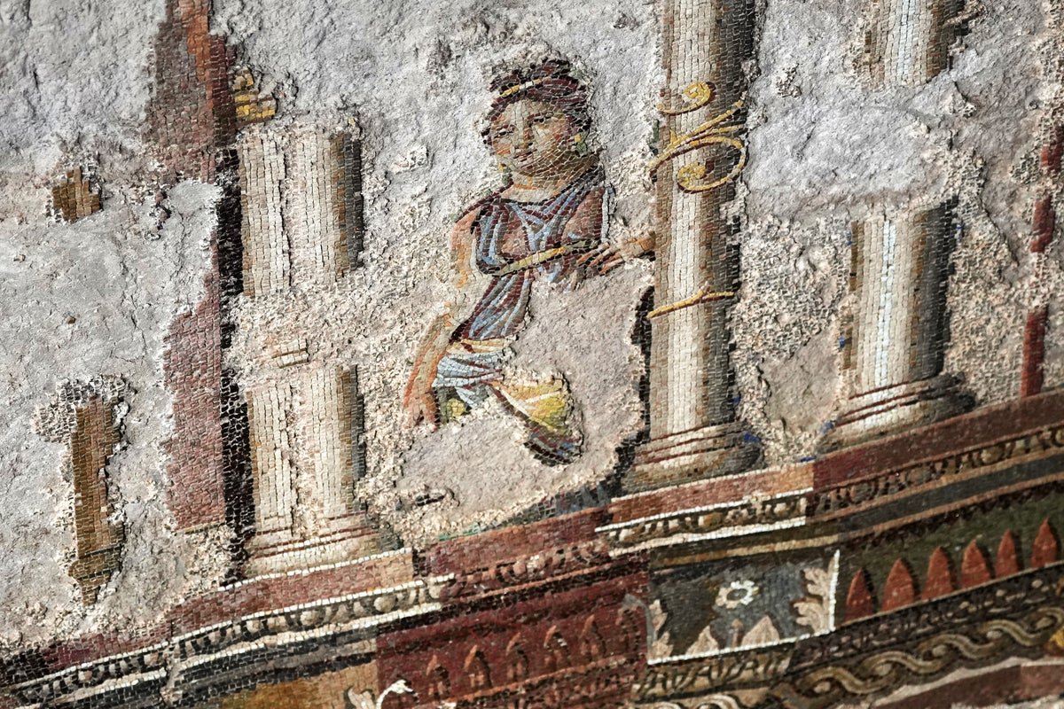Rome’s largest ancient fresco and mosaic complex opens to public