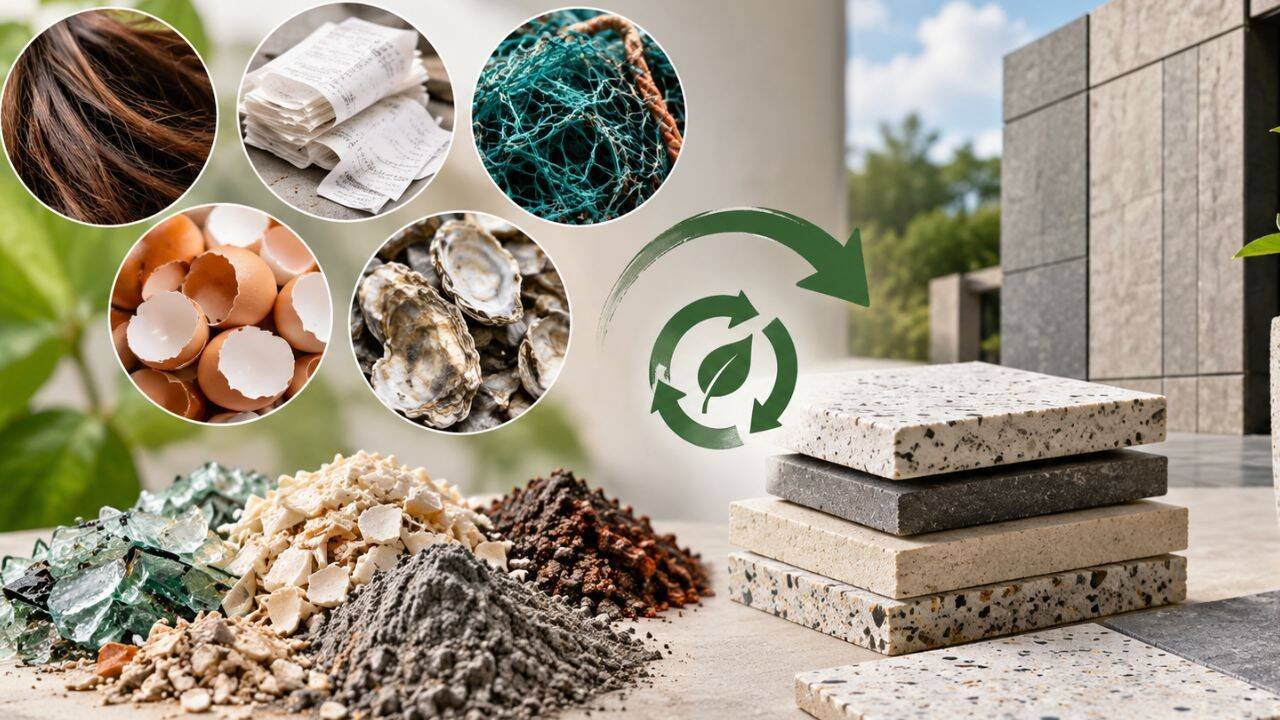 17 waste materials tested to make stronger, lower-carbon cement building products