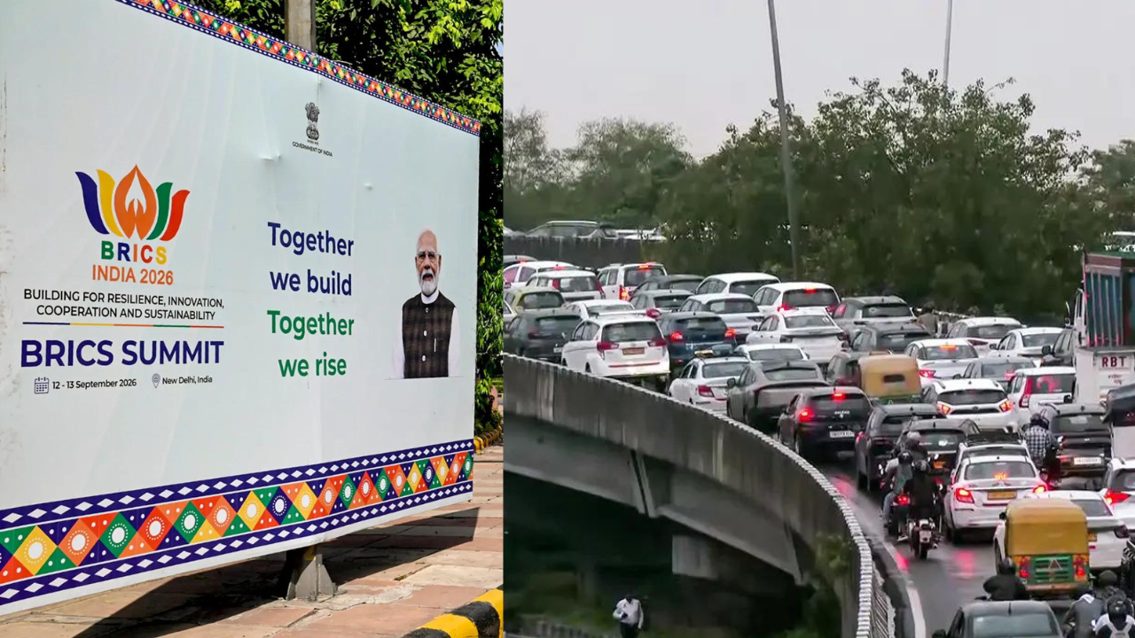 Delhi braces for BRICS traffic chaos: 35+ roads, 22 diversion points and VVIP convoys could stretch commutes