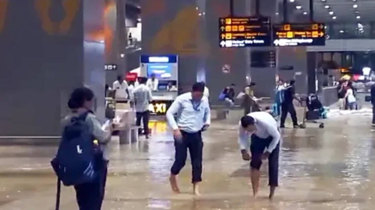 Waterlogging at Delhi airport: FIR against 63 social media handles over ‘misleading’ posts