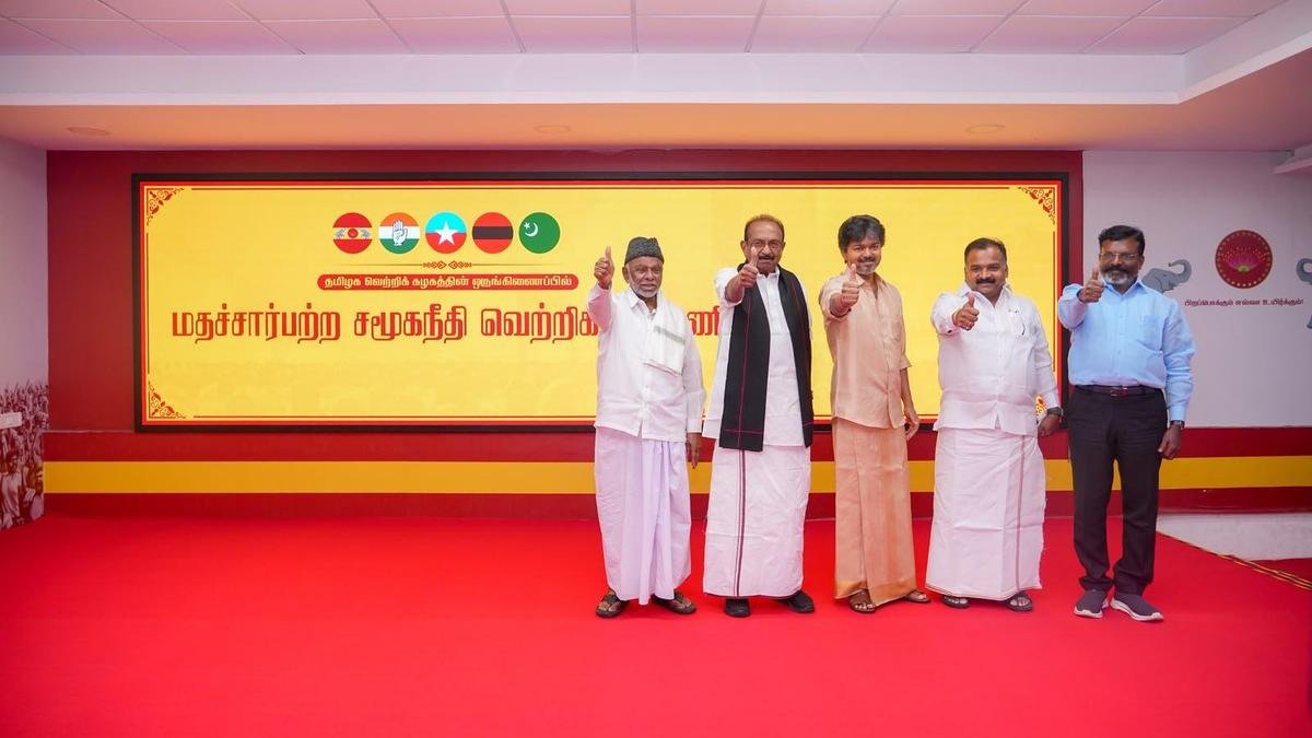 C. Joseph Vijay unveils Secular Social Justice Victory Alliance