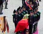 Tens of thousands line the streets as Norway bids farewell to King Harald V