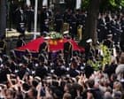 Norwegians gather in Oslo to mourn King Harald – video