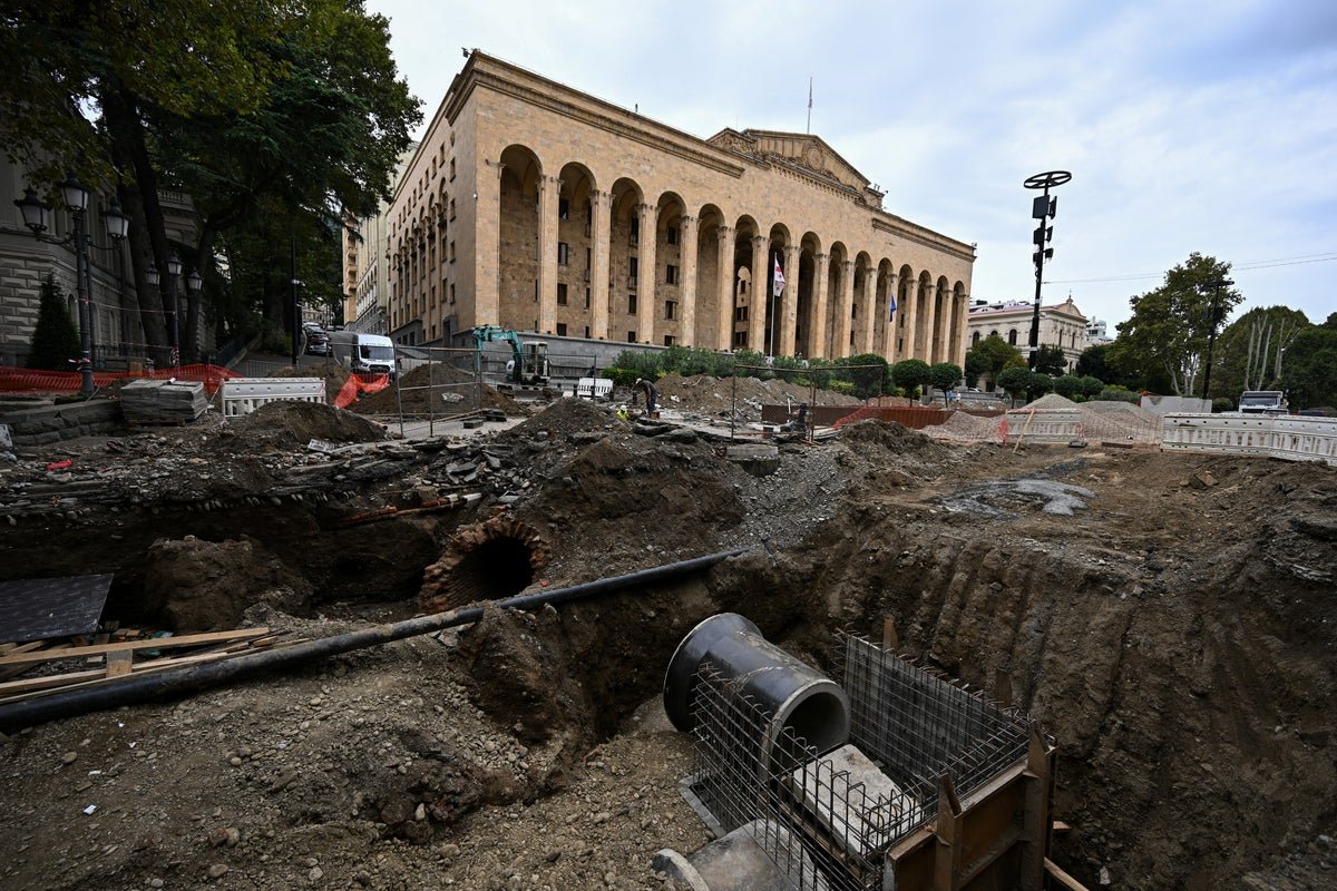 Archaeologists unearth 10th-century trove during roadworks in Georgia’s capital