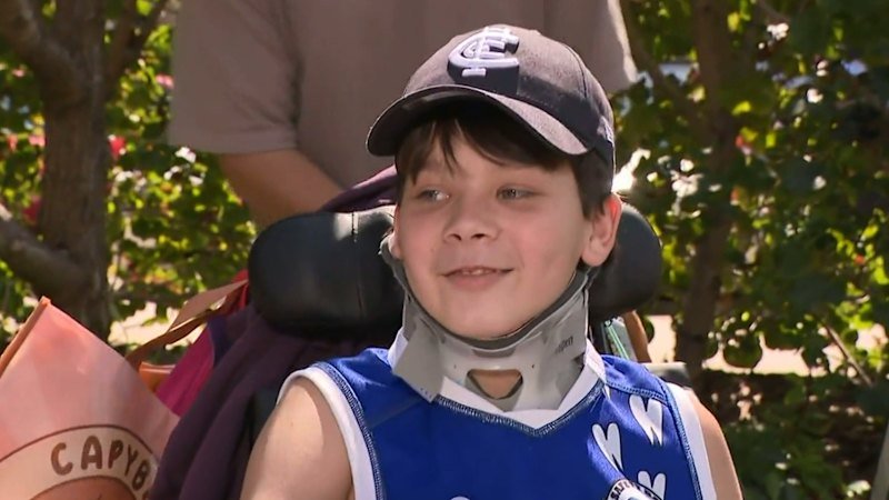 Family reveal desperate efforts to keep son, 12, alive after crash