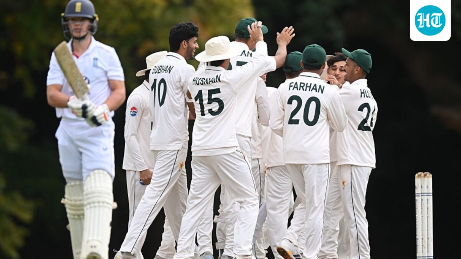 Masked protestors mistake Pakistan cricket team for asylum seekers outside hotel in Portsmouth