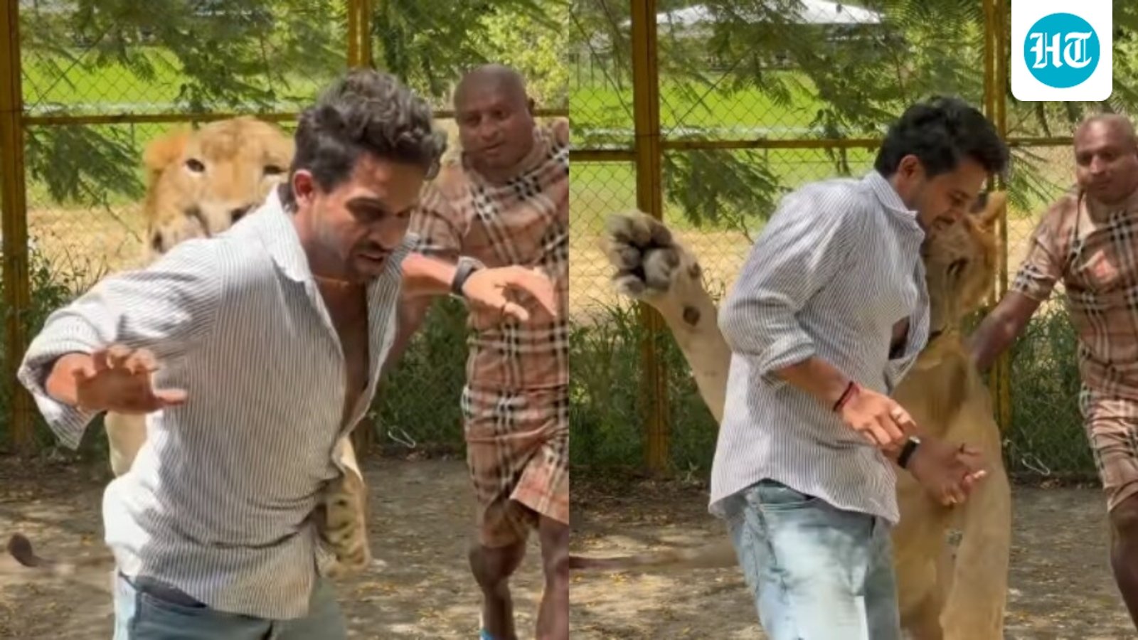 Kiran Raj clarifies ‘lion attack’ video that left fans worried for his safety, calls out those spreading misinformation