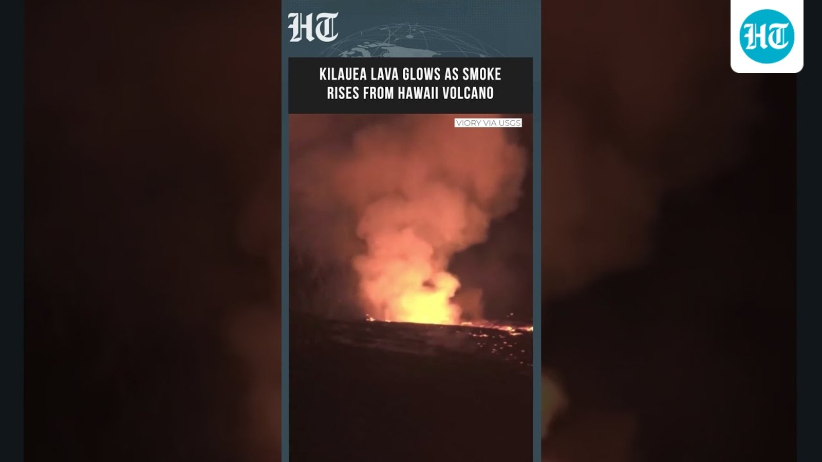 WATCH: Glowing Lava Streams Across Kilauea’s Halemaumau Crater