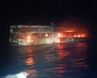 Deadly Philippines ferry fire triggers search for scores of missing
