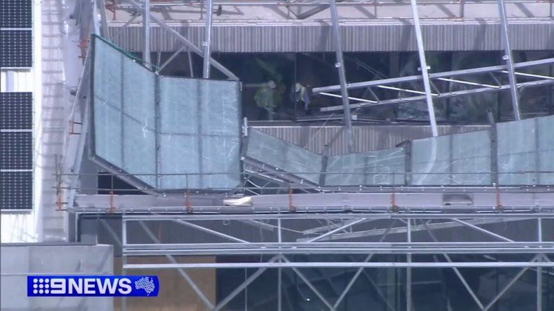 Vision of rooftop collapse that killed tradie played in court
