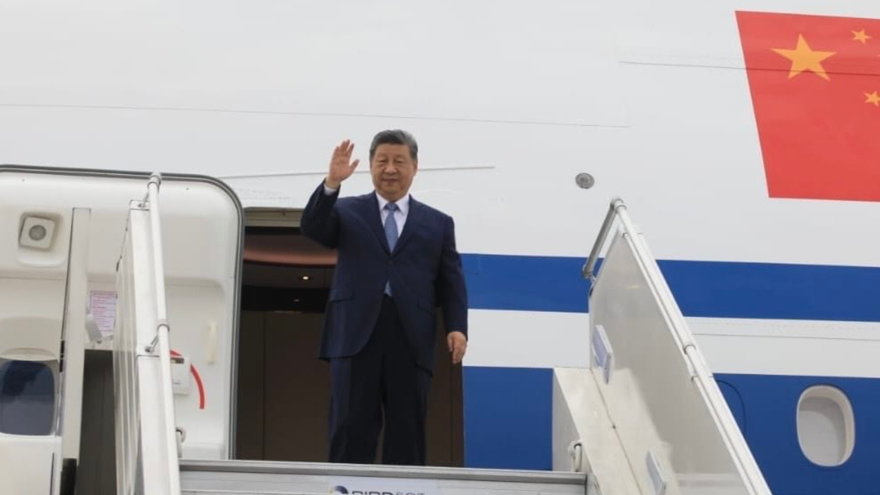 Xi Jinping arrives in Delhi for Brics summit, set for talks with PM Modi