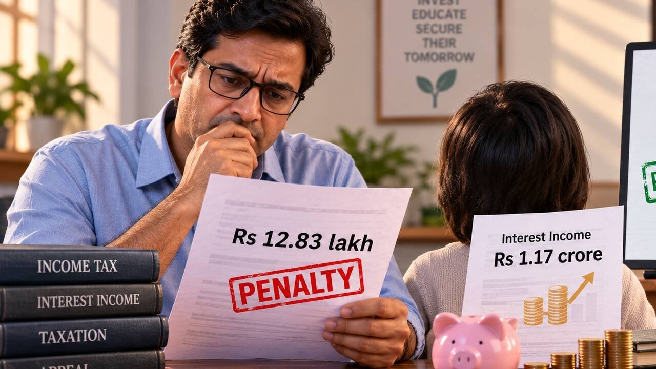 Minor had Rs 1.17 crore interest income, father faced Rs 12.83 lakh penalty; what ITAT did
