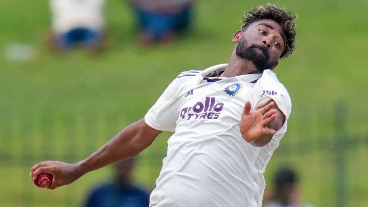 Siraj explains form dip: India pacer blames two-month break for rhythm loss
