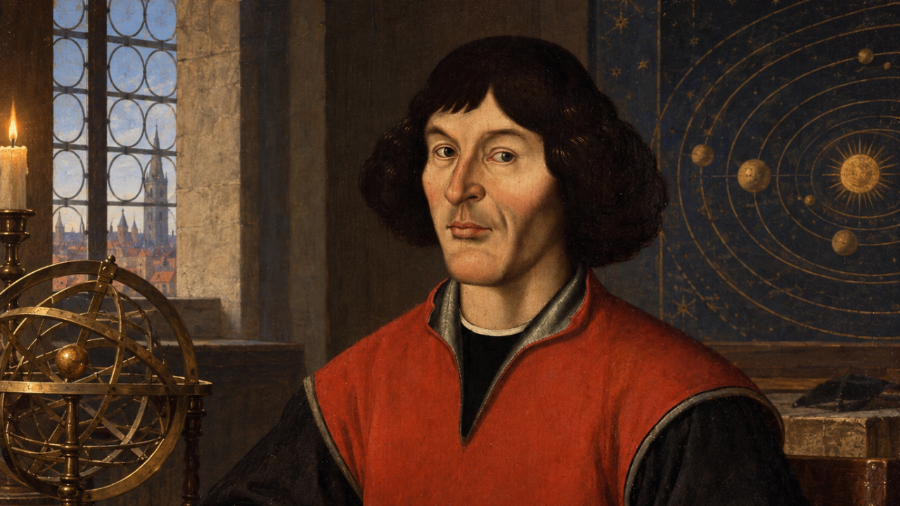 Quote of the day by Nicolaus Copernicus: "Although the idea seemed absurd, still..."