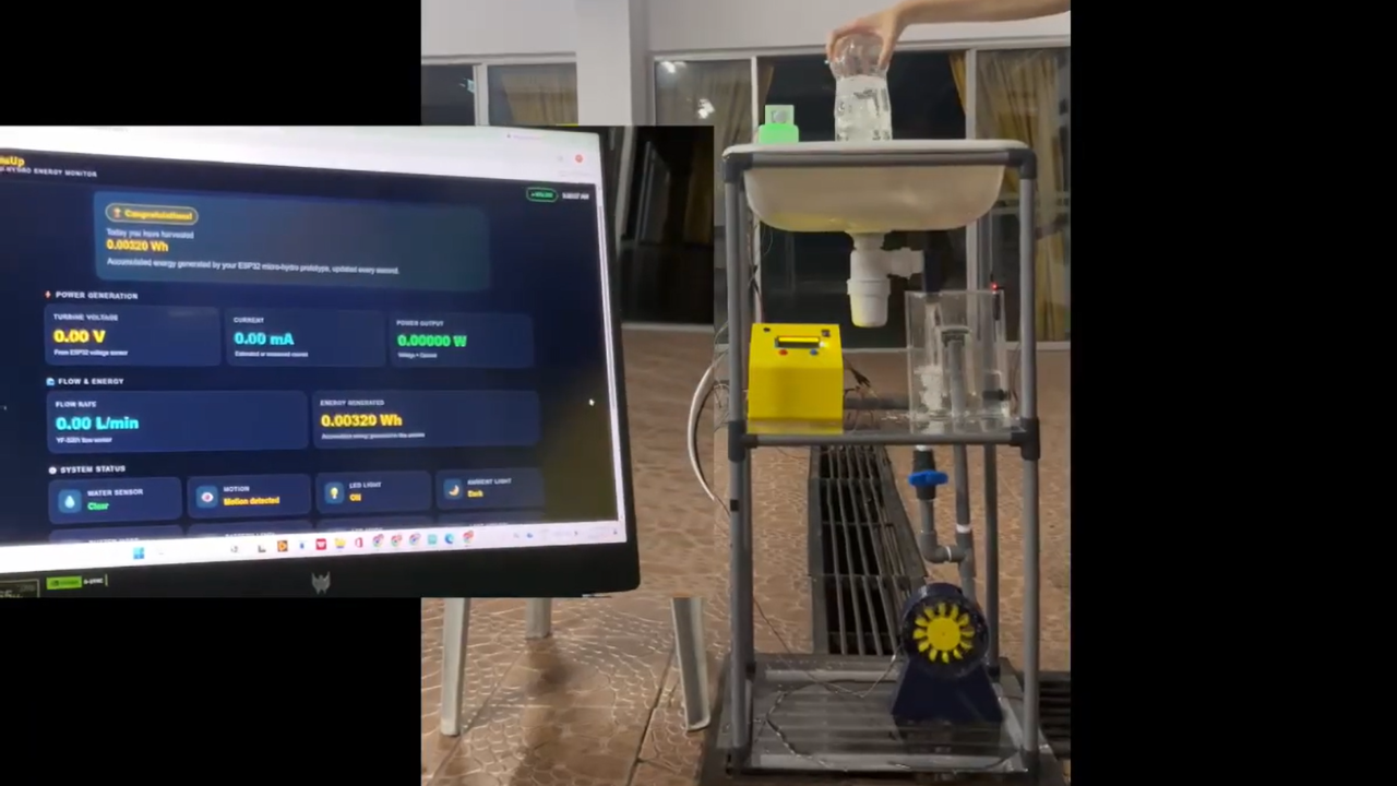 Malaysian students built a device that turns sink wastewater into electricity