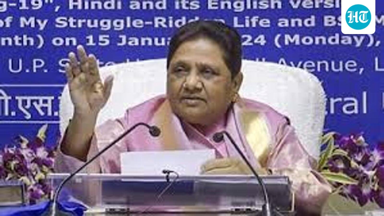 After expelling nephew, Mayawati attacks SP, Congress