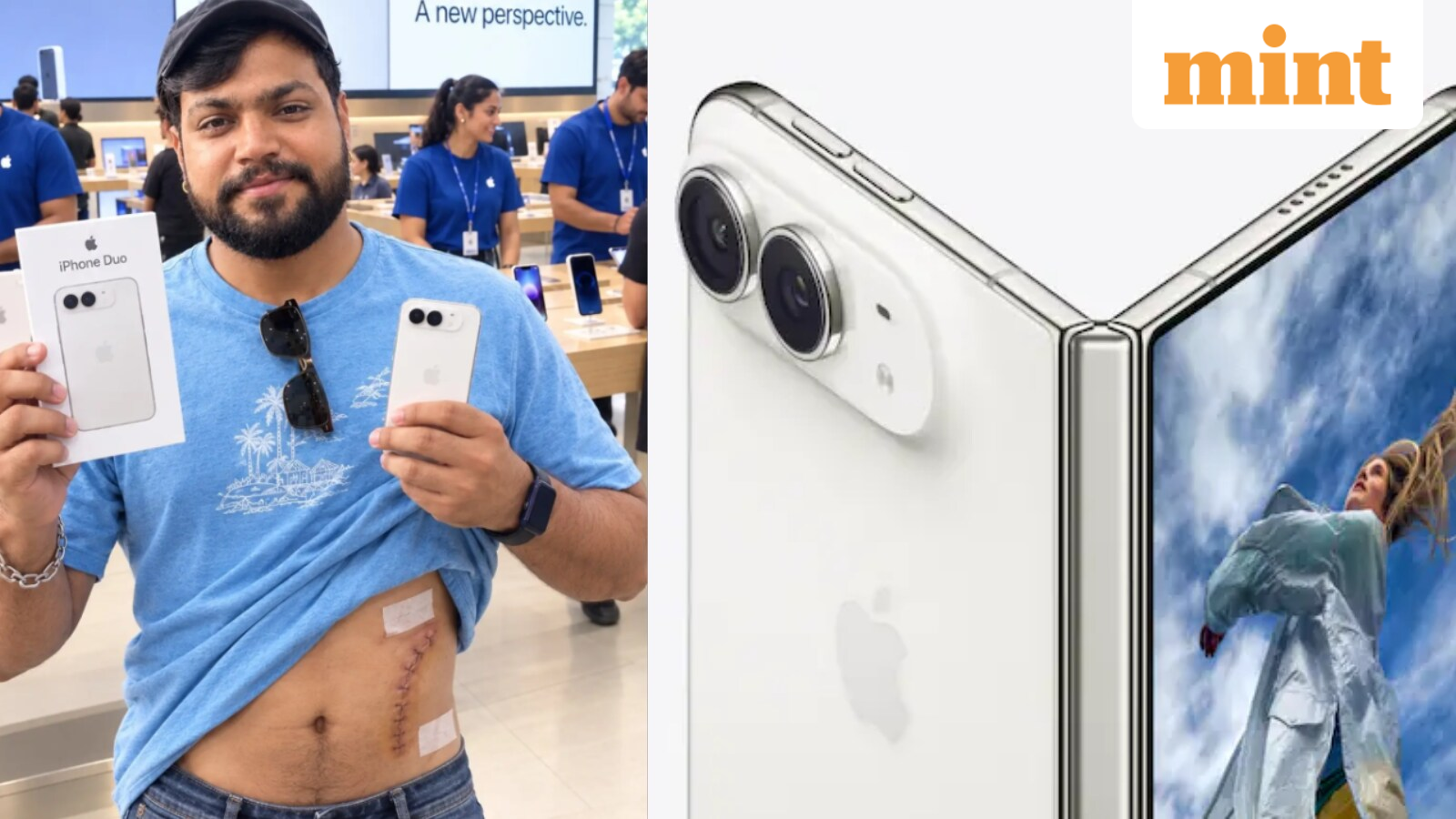 'iPhone Duo itna mehenga hai’: Rapper Santy Sharma revives ‘kidney’ joke over  ₹3 lakh price of Apple's newest device