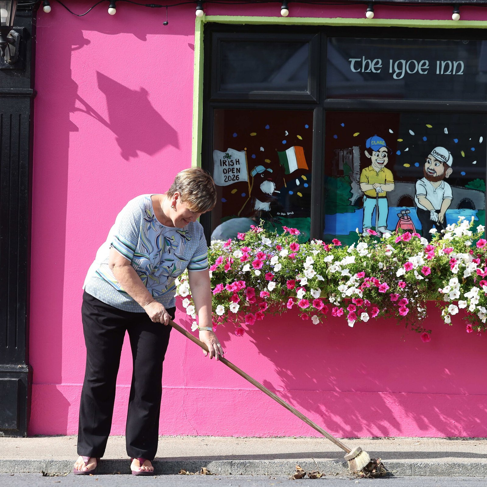 In Doonbeg, Trump’s Irish Open Visit Prompts Protests and Praise