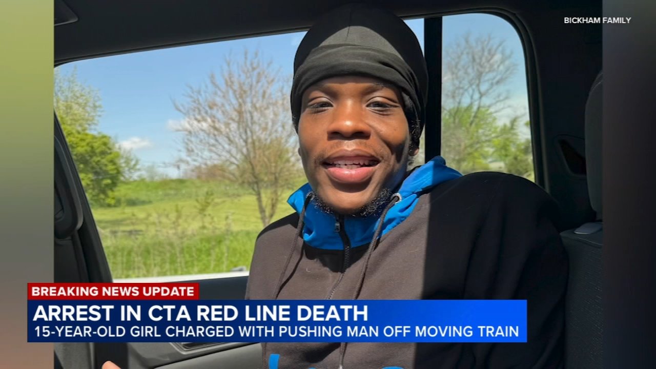 15-year-old girl charged with pushing man off CTA train to his death, police say