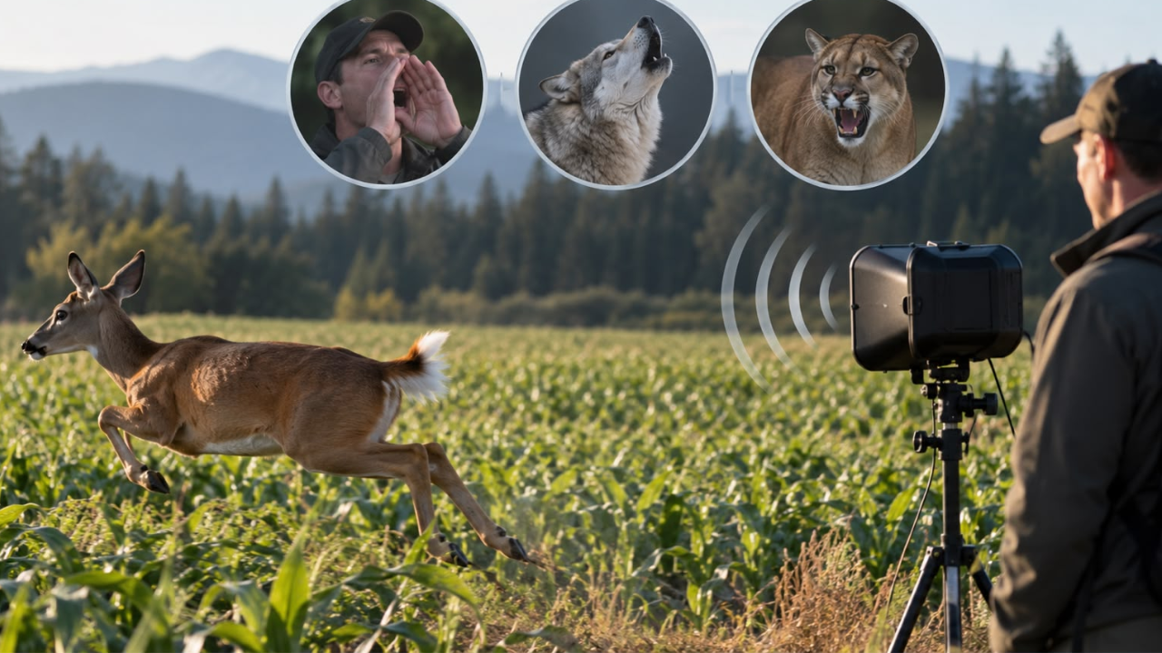 Deer Learn To Ignore Deterrents: Human shouts scare best; habituation soon blunts effect