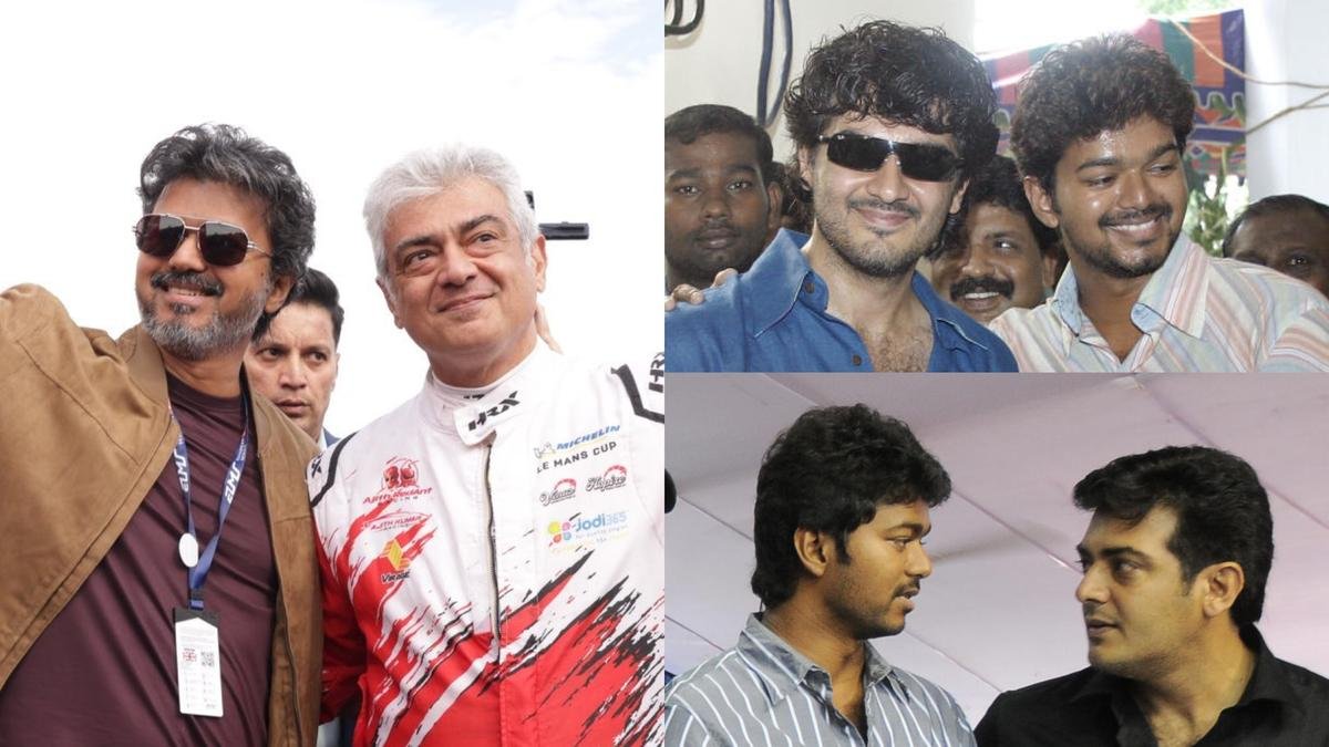 Vijay meets Ajith Kumar: 4 memorable times the Tamil stars met in the past