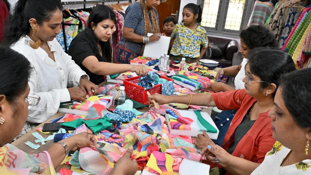 Kinusaiga workshop: Japanese fabric art finds a new audience in Visakhapatnam