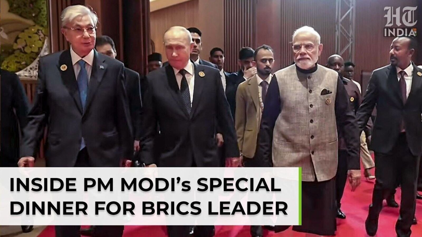 Mushroom galouti, paneer lababdar, millet pulao, beetroot raita: What's for dinner at PM Modi's BRICS day 1?