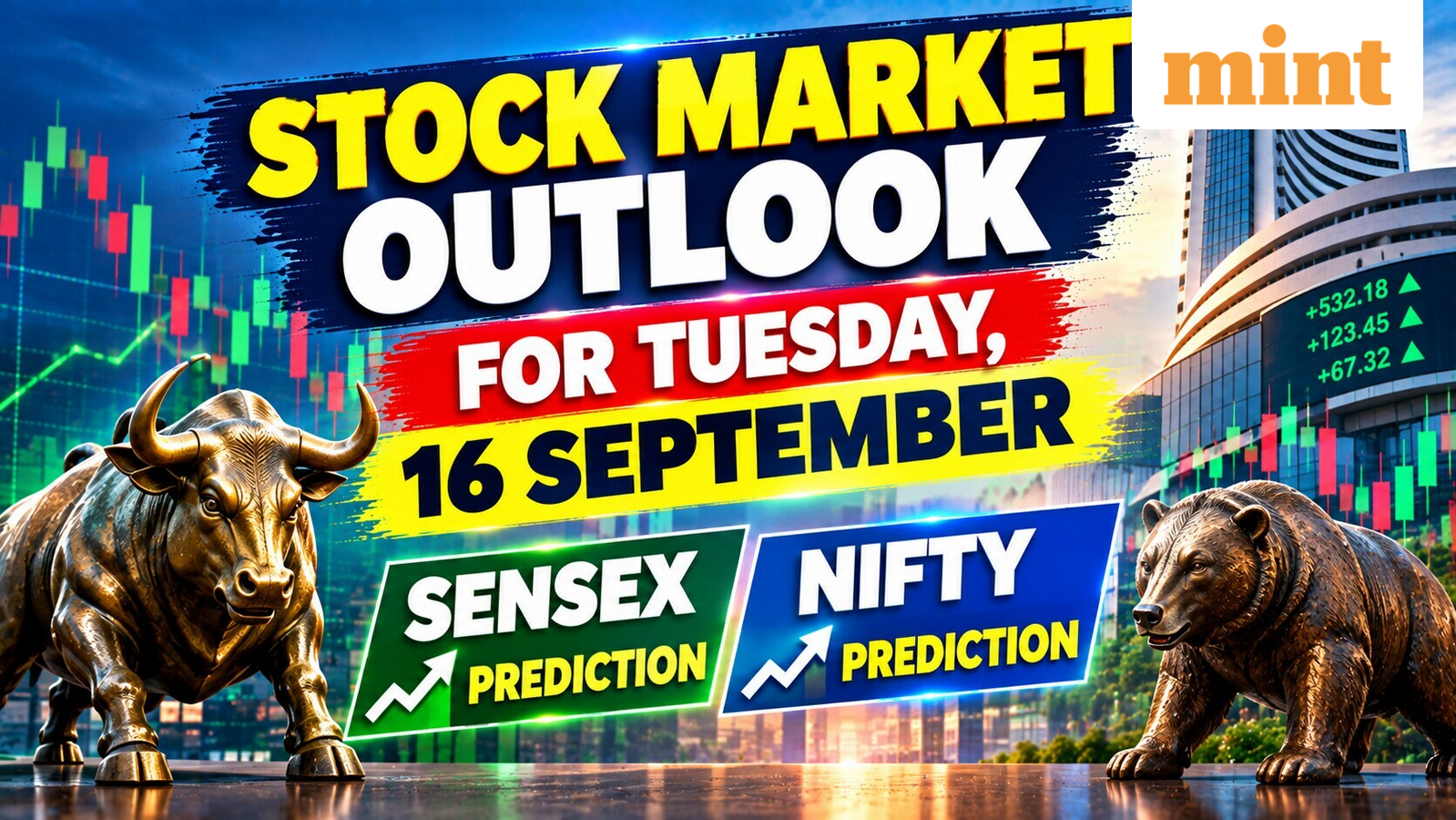 Sensex, Nifty prediction for Tuesday: NSE, BSE closed tomorrow on Ganesha Chaturthi - Outlook for stock market 15th Sept