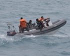 Indonesian rescue crews searching for 140 people after ferry hit bad weather
