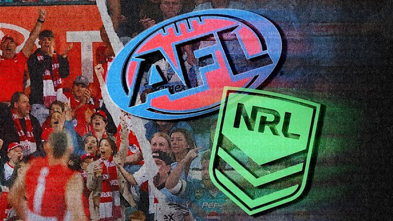 AFL v NRL: The truth about who gets bigger crowds, in three charts