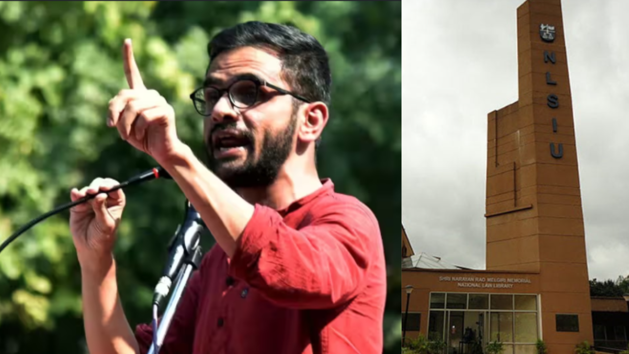 ABVP protests Umar Khalid documentary screening at NLSIU
