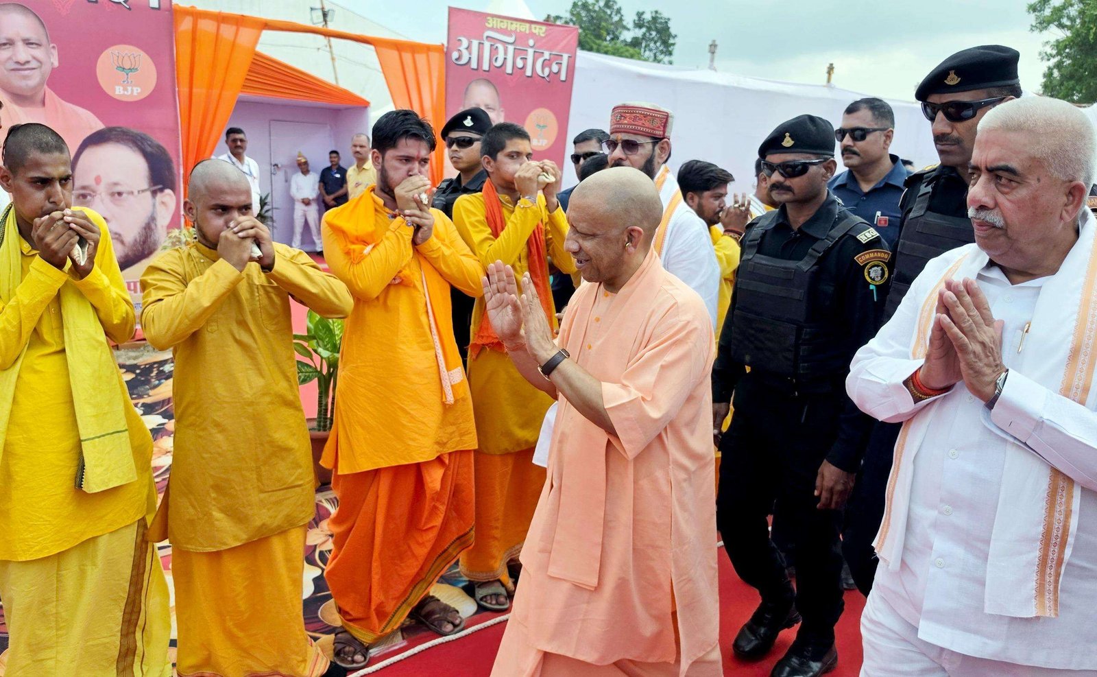 No one can harm India as long as Sanatan Dharm flag flies high: Yogi