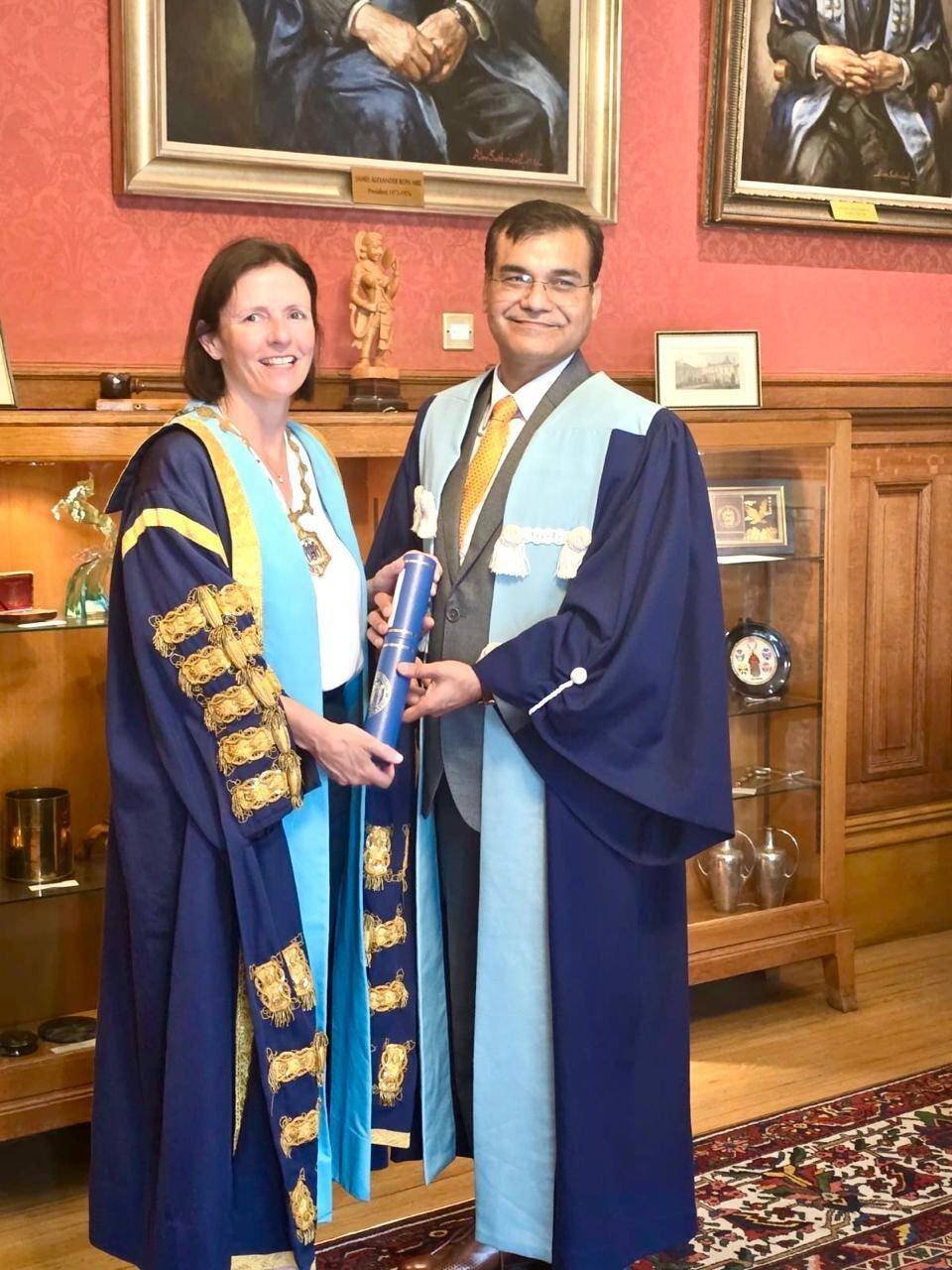 Army ophthalmologist Brig Sanjay Mishra gets prestigious UK fellowship