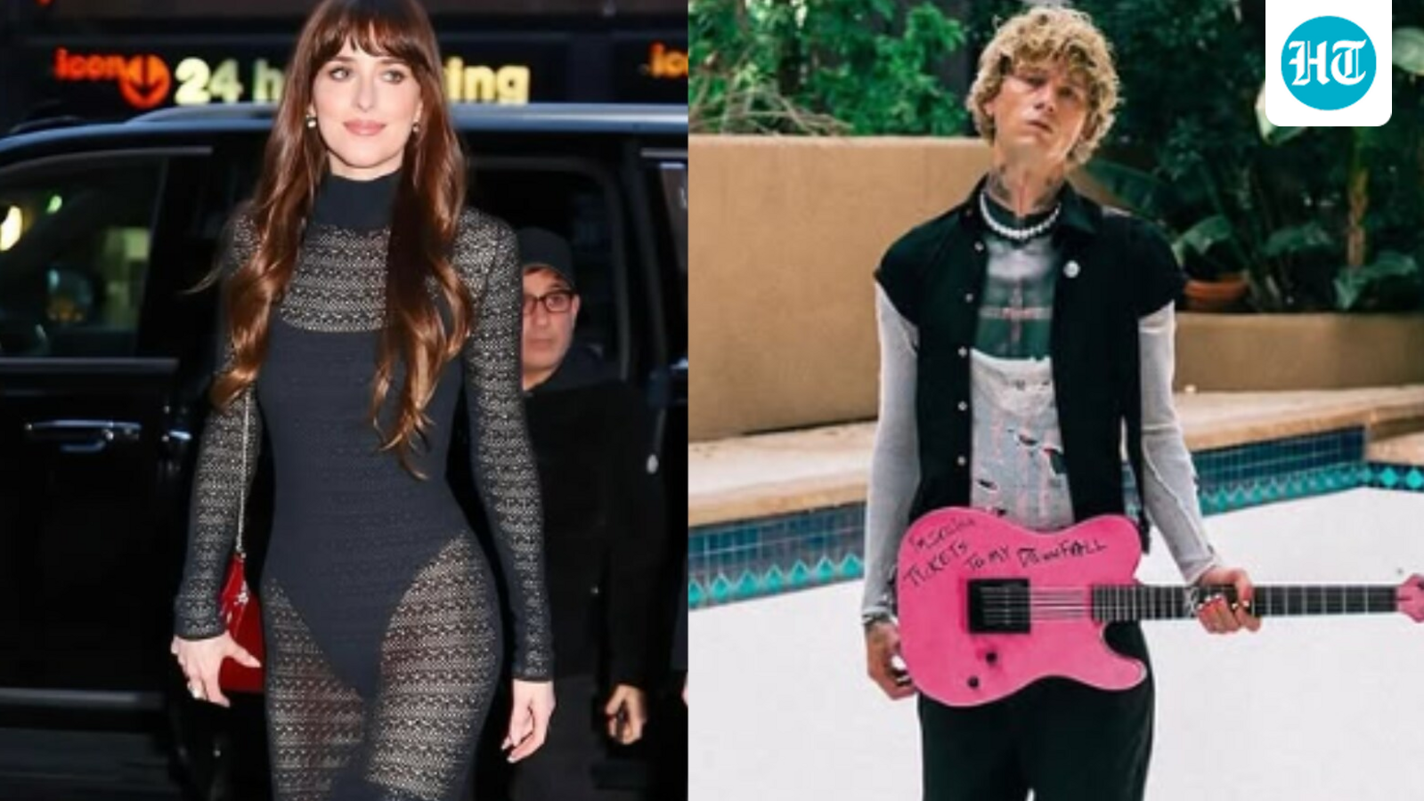 Is Dakota Johnson dating Machine Gun Kelly? NYC sighting sparks romance rumors as fans call them an 'unexpected pairing'