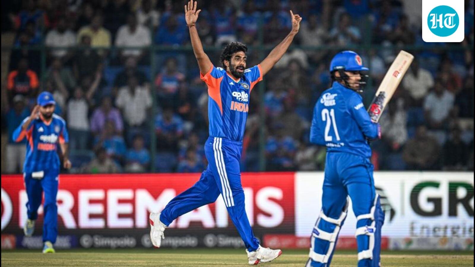 Jasprit Bumrah returns as India thrash Afghanistan after Abhishek Sharma's assault in in 1st T20I in New Delhi