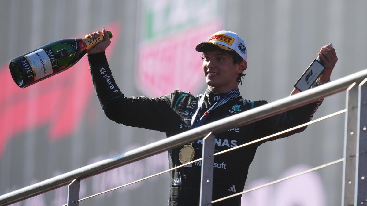 Kim Antonelli wins Spanish Grand Prix, extends F1 points lead