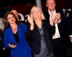 Swedish election: centre-left parties lead by just a single seat with most votes counted