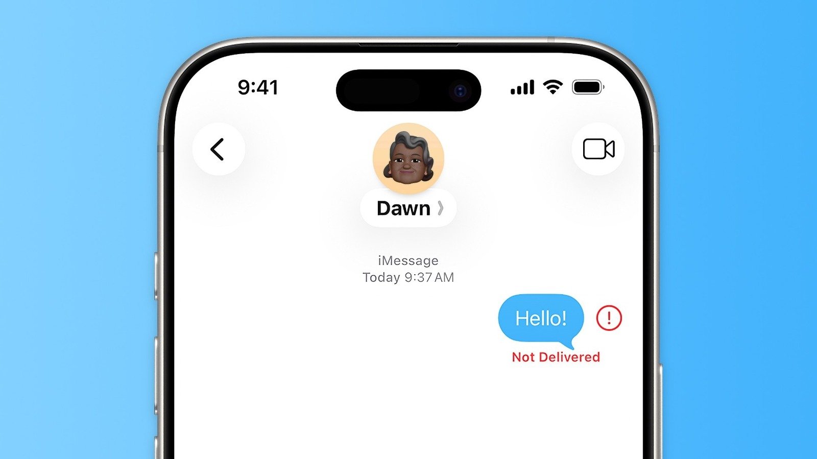How to fix iMessage "Not Delivered" error on iPhones