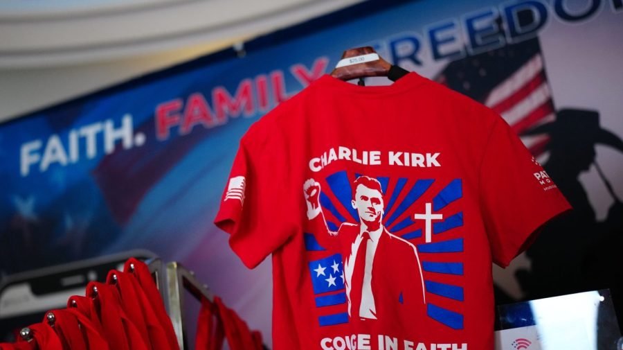 Charlie Kirk statue vandalized outside of TPUSA headquarters