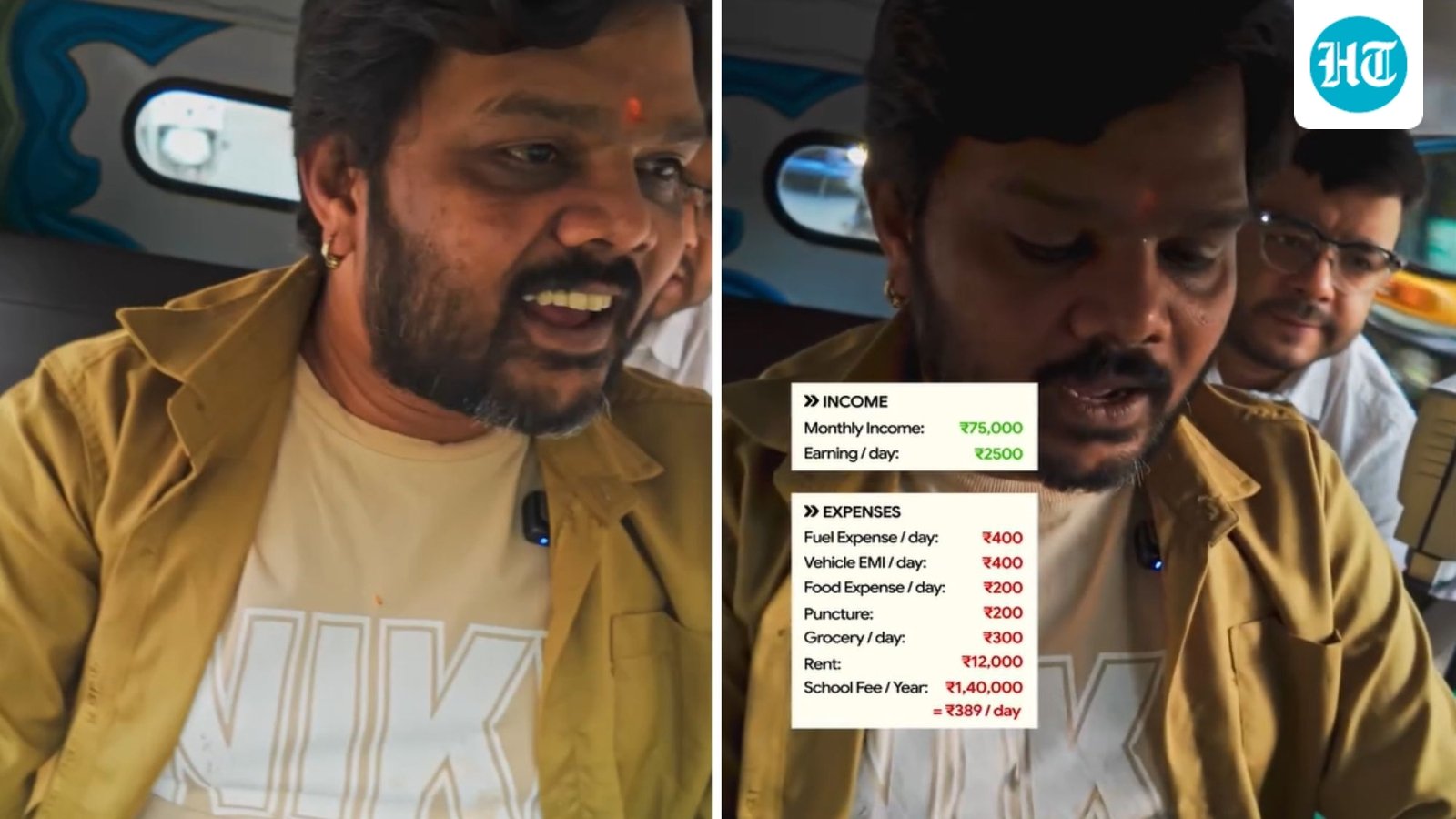 Auto driver earning  ₹75,000 spends  ₹1.4 lakh on daughter’s education: ‘Main padha-likha nahi hoon’