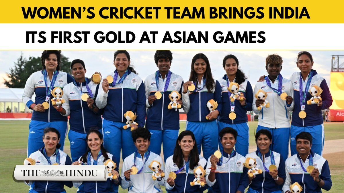 Asian Games 2026: India win first gold in women’s cricket