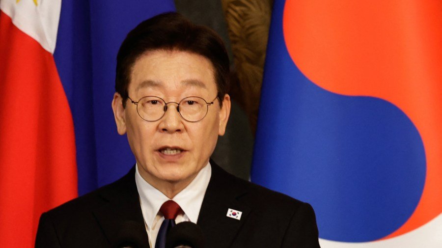 South Korean president says Trump should ease sanctions on North Korea