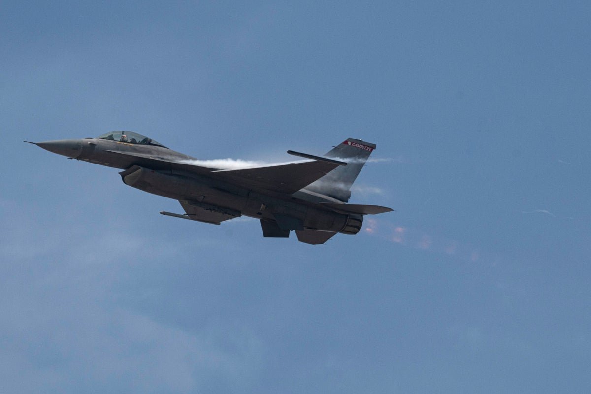 US F-16 jet crashes near Spangdahlem Air Base in Germany