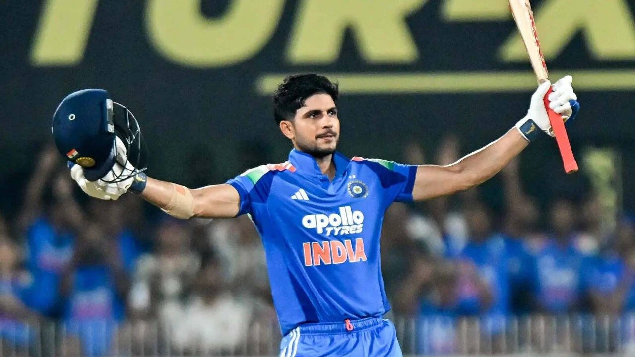 Gill scripts history, becomes first captain to score double centuries in Test and ODIs